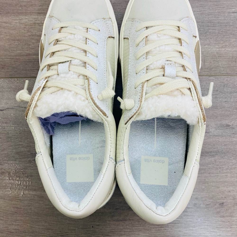 Brand new DOLCE VITA Women's Zina Plush Sneaker size 7 no box - Picture 6 of 14